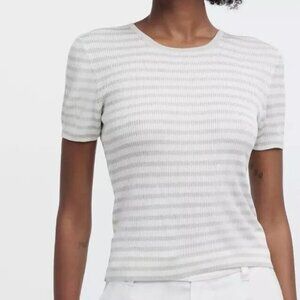 Madewell Women's Size XS Microrib Sweater Top New Striped
